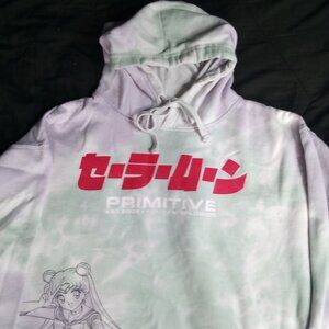 Primitive x Sailor Moon Tie Die Hoodie Sweatshirt